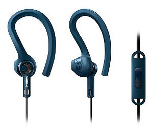 Fone de ouvido Philips Intra Auricular SHQ1405BL Azul