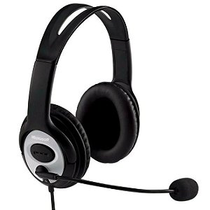 Headphone Microsoft c/ microfone LifeChat LX3000 Preto
