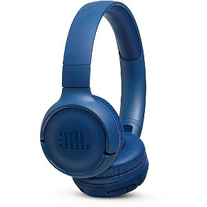 Fones de ouvido supra-auricular JBL T500BT sem fio Azul