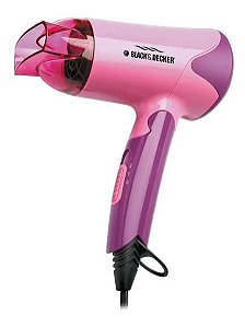 SECADOR DE CABELO TRAVEL HAIR 1200W TH-1 BLACK DECKER BIVOLT