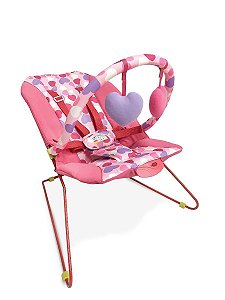 Cadeira Vibratoria Lite Corações Baby Style
