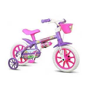 Bicicleta Infantil Aro 12 Violet 3 Nathor