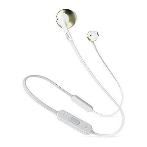 Fone de Ouvido JBL T205 Bluetooth Champagne