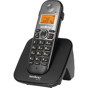 Telefone Sem Fio com Identificador TS 5120 Preto - Intelbras