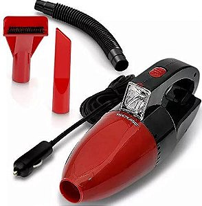 Aspirador de Pó Automotivo 1500PA 12v 60w AU607 Vermelho Multilaser
