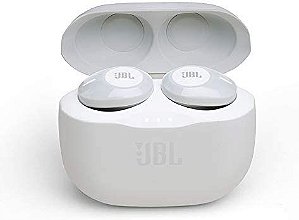 Fone de Ouvido Intra-auricular JBL T120TWS Branco Bluetooth