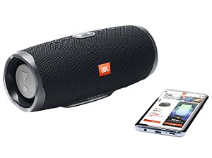 Caixa de som portátil JBL Charge 4 Bluetooth Preta 30W