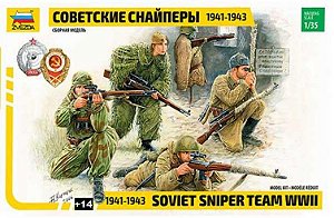 Zvezda - Soviet Sniper WWII - 1/35