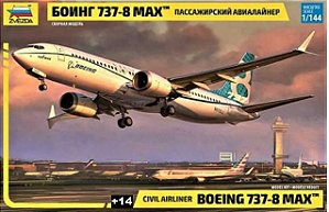 Zvezda - Boeing 737-8 MAX - 1/144