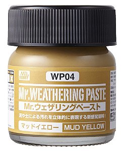 Gunze - Mr. Weathering Paste 04 - Mud Yellow 40ml