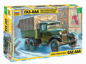 Zvezda - Sovient truck "GAZ-AAA" - 1/35