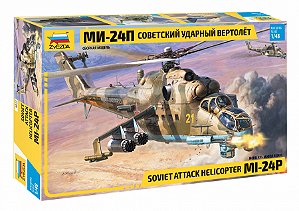 Zvezda - Soviet attack helicopter MI-24P - 1/48