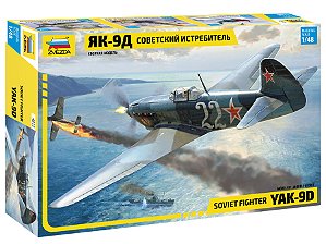Zvezda - Soviet Fighter Yak-9D - 1/48