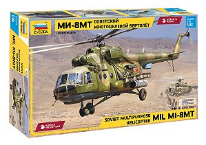 Zvezda - Soviet multipurpose helicopter MIL MI-8MT - 1/48