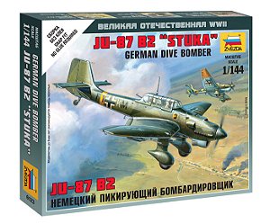 Zvezda - German Dive Bomber Ju-87 B2 "Stuka" - 1/144