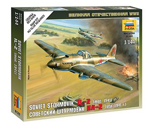 Zvezda - Soviet Stormovik IL-2 (mod. 1941) - 1/144