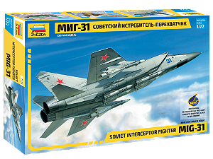 Zvezda - Soviet interceptor fighter MiG-31 - 1/72