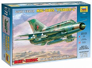 Zvezda - Soviet fighter MiG-21Bis "Fishbed-L"" - 1/72