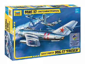 Zvezda - Soviet fighter MIG-17 "FRESCO" - 1/72