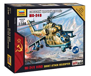 Zvezda - MI-24V Hind - 1/144