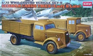 Academy - German Cargo Truck (Early & Late) - 1/72