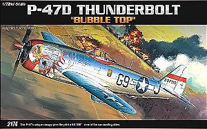 Academy - P-47D "Bubble Top" - 1/72