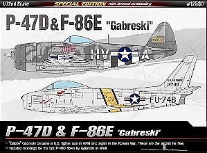 Academy - P-47D & F-86E "Gabreski" - 1/72