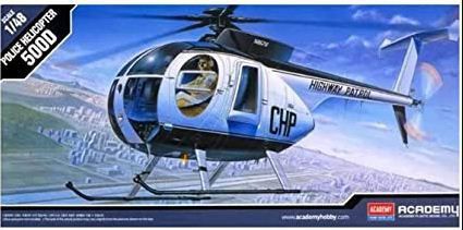 Academy - Police Helicopter 500D - 1/48