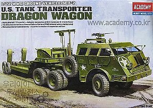 Academy - U.S. Tank Transporter Dragon Wagon - 1/72