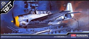 Academy - USN Torpedo Bomber TBF-1 - 1/72