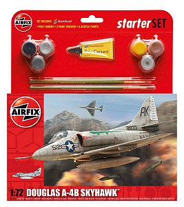 AIRFIX - DOUGLAS A-4B SKYHAWK STARTER SET - 1/72