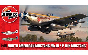 AIRFIX - NORTH AMERICAN MUSTANG MK.IV/P-51K MUSTANG - 1/48