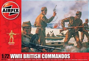 AIRFIX - WWII BRITISH COMMANDOS - 1/72