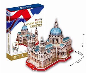 CUBICFUN - ST. PAUL'S CATHEDRAL (LONDRES, INGLATERRA) - PUZZLE 3D