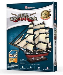 CUBICFUN - USS CONSTITUTION - PUZZLE 3D