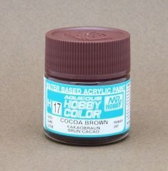 Gunze - Aqueous Hobby Colors 017 - Cocoa Brown (Gloss)