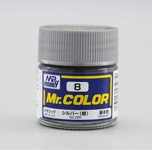 Gunze - Mr.Color 008 - Silver (Metallic)