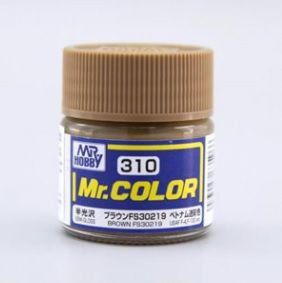 Gunze - Mr.Color 310 - Brown FS30219 (Semi-Gloss)