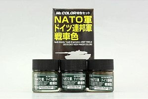 GUNZE - Tank Colors for NATO - CONJUNTO TINTAS OTAN