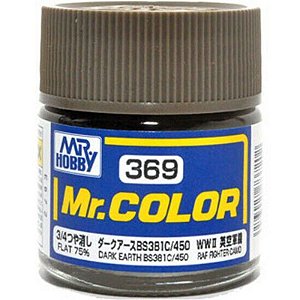 Gunze - Mr.Color 369 - DARK EARTH BS381C/450 (Flat)