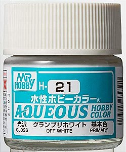 Gunze - Aqueous Hobby Colors 021 - Off White (Gloss)