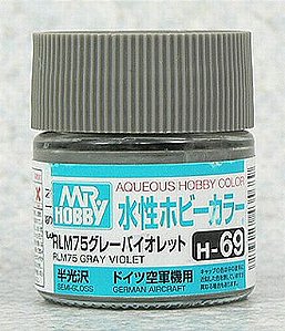 Gunze - Aqueous Hobby Colors 069 - RLM75 Gray (Semi-Gloss)