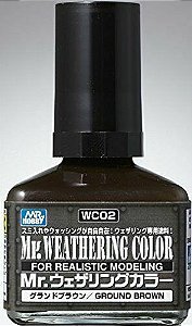 Gunze - Mr.Weathering Color 02 - Ground Brown 40ml