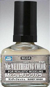 Gunze - Mr.Weathering Color 04 - Sandy Wash 40ml