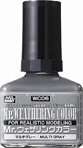 Gunze - Mr.Weathering Color 06 - Multi Gray 40ml