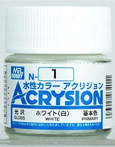 Gunze - Acrysion Color 001 - White (Gloss)