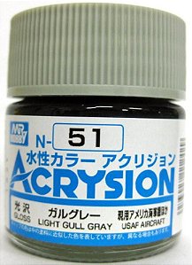 Gunze - Acrysion Color 051 - Light Gull Gray (Gloss)