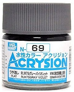 Gunze - Acrysion Color 069 - RLM75 Gray Violet (Semi-Gloss)