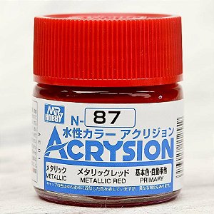 Gunze - Acrysion Color 087 - Metallic Red