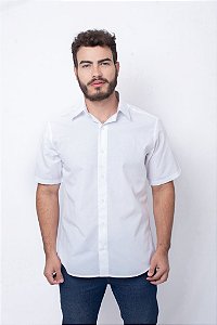 Camisa Manga Curta Branca